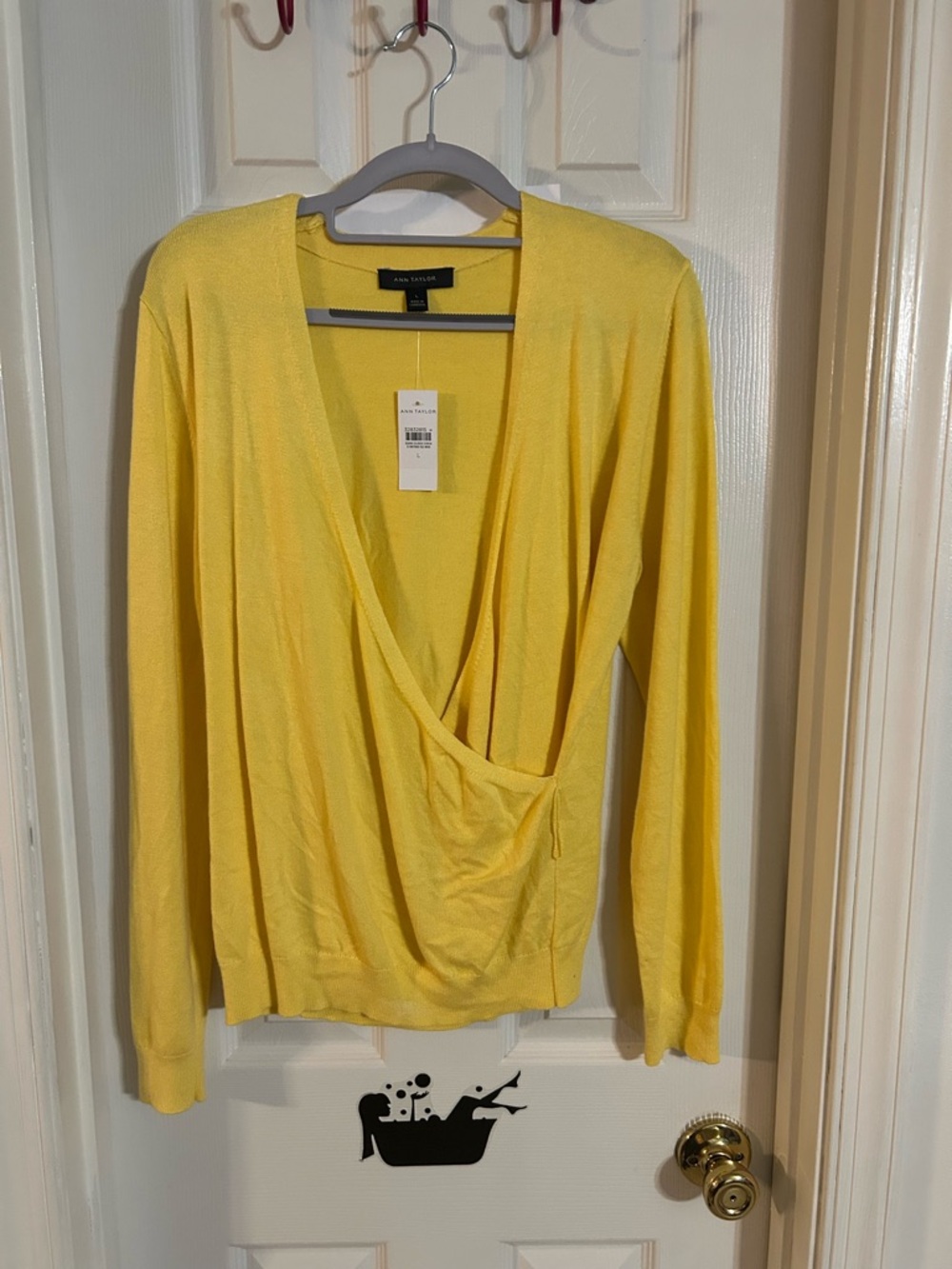 Ann Taylor Bright Yellow Sweater